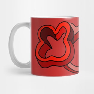 Red Pepper Slices Mug